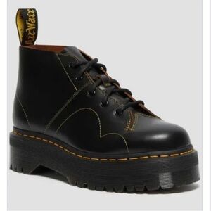 Dr. Martens Church Platform Monkey Boots NWT